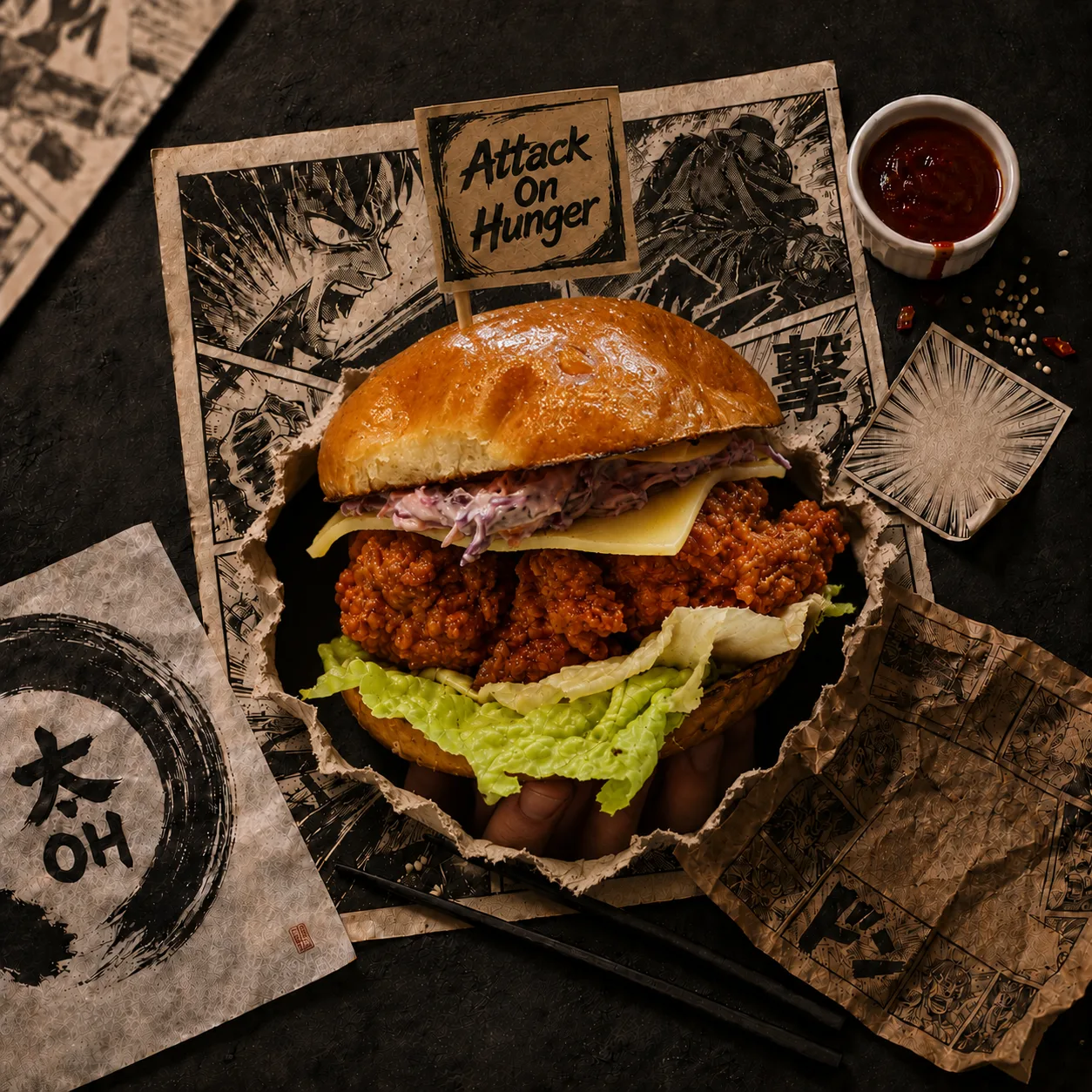 Korean fried chicken