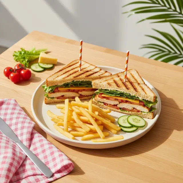 Loaded sandwich, Piro, restyled by Pleny