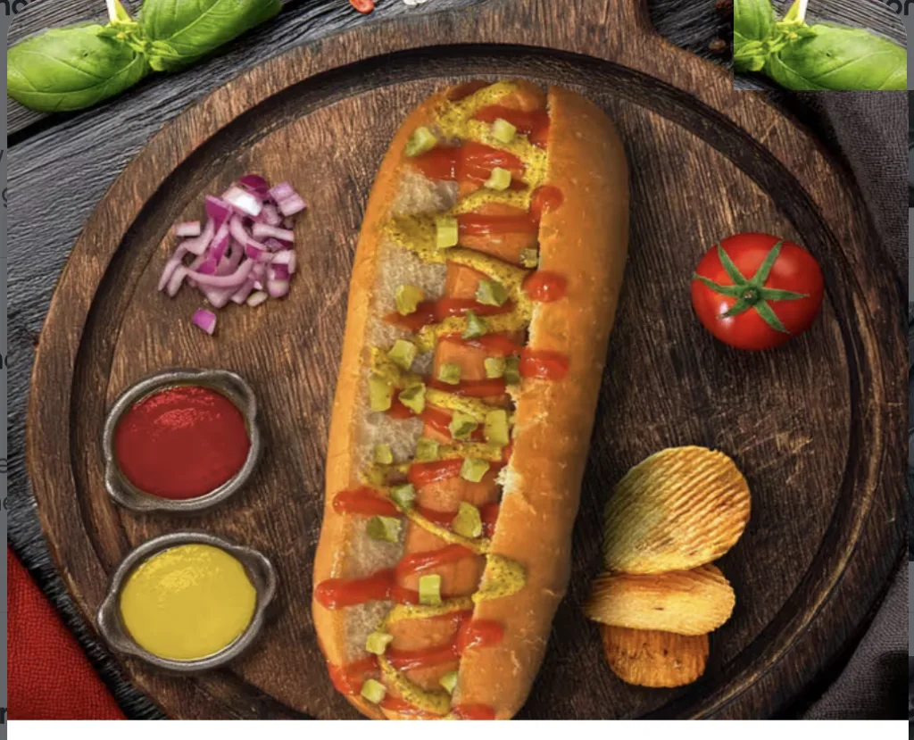 Classic comfort dog, Poppin' Dogs, phone shot before Pleny
